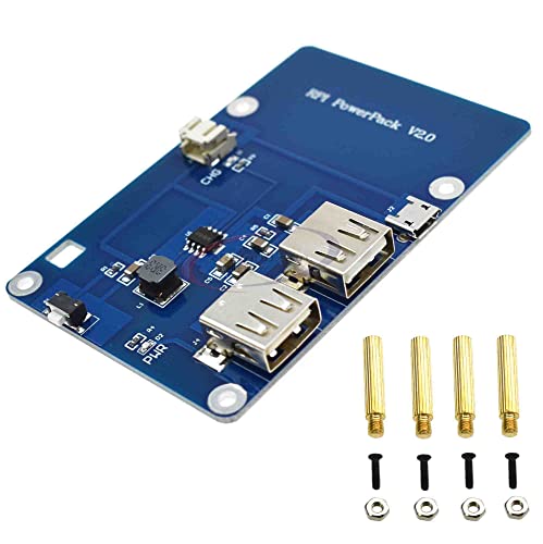 Reland Sun Erweiterungsplatine Netzteil mit Schalter für Raspberry Pi 3,2 Modell B, 1 Modell B+ Banana Pi Reland Sun Erweiterungsplatine Netzteil mit Schalter für Raspberry Pi 3,2 Modell B, 1 Modell B+ Banana Pi von Reland Sun