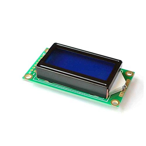 Reland Sun Green Blue 0802 LCD 8x2 Zeichen LCD Display-Modul 5V LCM (blau) von Reland Sun