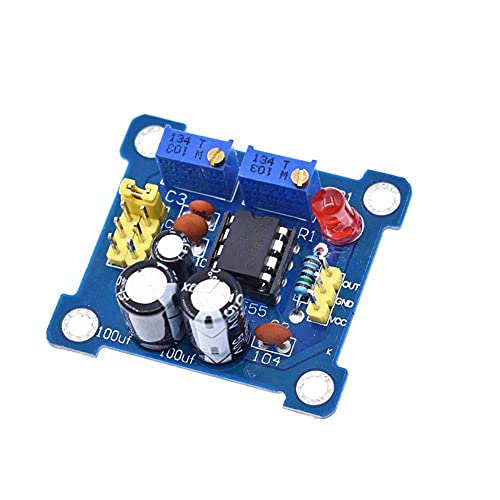 Reland Sun NE555 Signalgenerator, quadratisch, Pulsfrequenz, verstellbares Modul 1 ~ 500 kHz (fertiges Produkt) von Reland Sun