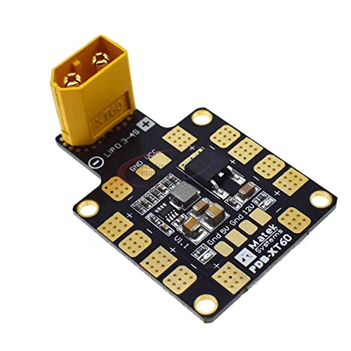 Reland Sun Power Board PDB-XT60 mit BEC 5V 12V 2 oz Kupfer für FPV von Reland Sun