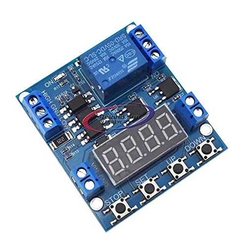 XY-J05 Verzögerungsmodul, Timer, Verzögerung, Aus-Spannung, obere untere Grenzerkennung, zyklisches Timing, Zählung, Batteriesteuerung. XY-J05 Verzögerungsmodul, Timer, Verzögerung, Aus-Spannung, obere untere Grenzerkennung, zyklisches Timing, Zählung, Batteriesteuerung. von Reland Sun