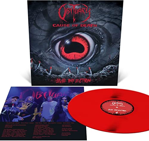 Cause of Death - Live Infection - Blood Red Vinyl [Vinyl LP] von Relapse (Membran)