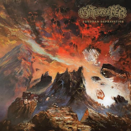 Sonoran Depravation - Black Ice Cloudy Effect [Vinyl LP] von RELAPSE RECORDS