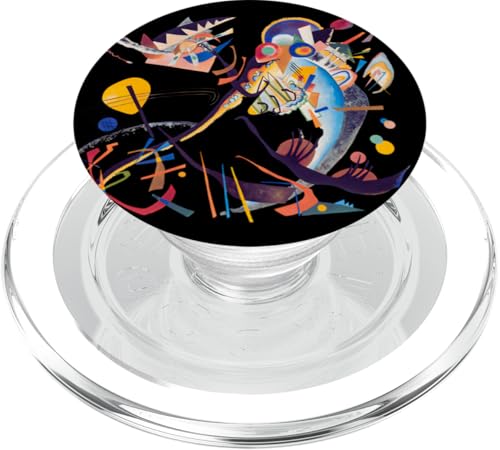 Blaues Segment von Wassily Kandinsky (1921) PopSockets PopGrip für MagSafe von RelaxArtWorld