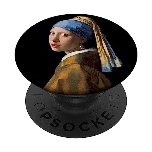 Das Mädchen mit einem Perlenohrring von Johannes Vermeer PopSockets mit austauschbarem PopGrip von RelaxArtWorld