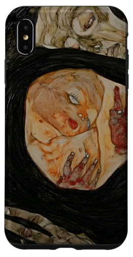 Dead Mother von Egon Schiele (1910) Hülle für iPhone XS Max von RelaxArtWorld