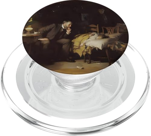 Der Arzt von Luke Fildes PopSockets PopGrip für MagSafe Der Arzt von Luke Fildes PopSockets PopGrip für MagSafe von RelaxArtWorld