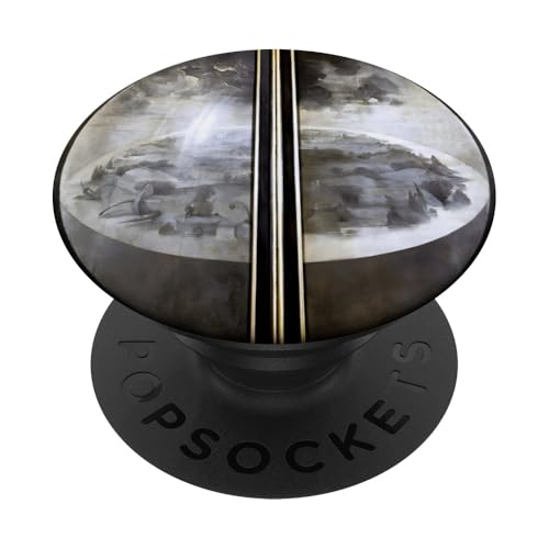 Der Garten der Lüste von Hieronymus Bosch (1500) PopSockets mit austauschbarem PopGrip von RelaxArtWorld