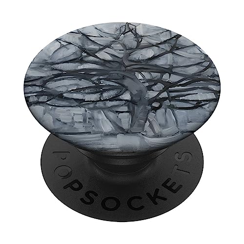 Der graue Baum (The Gray Tree) PopSockets mit austauschbarem PopGrip von RelaxArtWorld