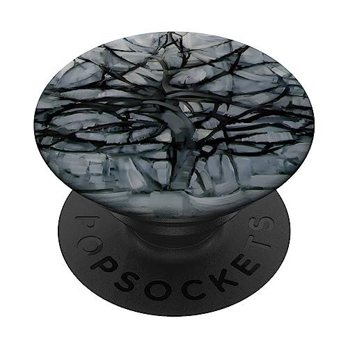 Der graue Baum PopSockets mit austauschbarem PopGrip von RelaxArtWorld