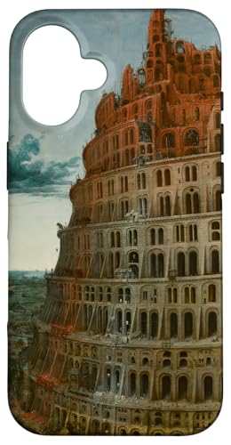 Der kleine Turm von Babel von Pieter Bruegel dem Älteren (1563) Hülle für iPhone 16 von RelaxArtWorld