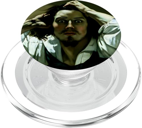 Der verzweifelte Mann (Le Désespéré) von Gustave Courbet PopSockets PopGrip für MagSafe von RelaxArtWorld