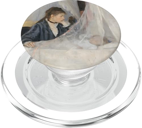 Die Wiege von Berthe Morisot PopSockets PopGrip für MagSafe Die Wiege von Berthe Morisot PopSockets PopGrip für MagSafe von RelaxArtWorld