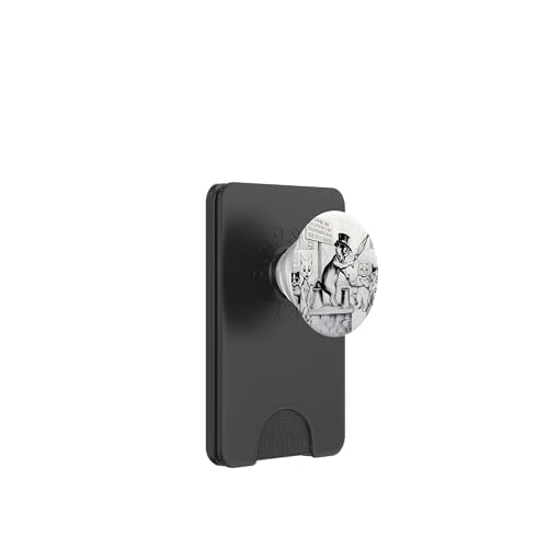 Ein kostenloser Vortrag in Catville von L. Wain PopSockets PopWallet für MagSafe Ein kostenloser Vortrag in Catville von L. Wain PopSockets PopWallet für MagSafe von RelaxArtWorld