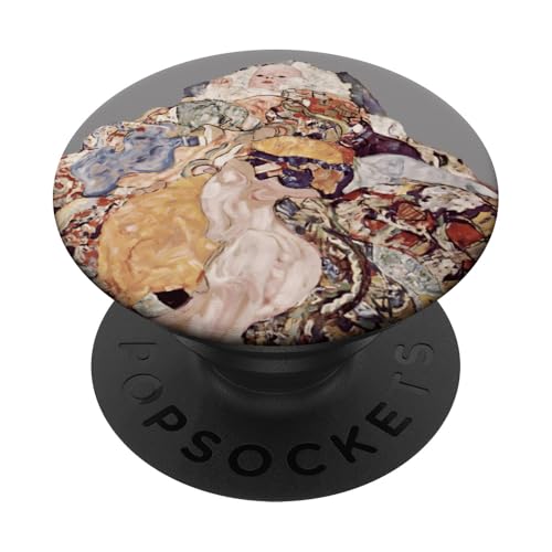 Infant von Gustav Klimt (1918) PopSockets mit austauschbarem PopGrip von RelaxArtWorld