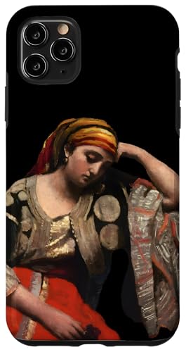 Italienische Frau, jüdische Algerierin von Camille Corot (1870) Hülle für iPhone 11 Pro Max von RelaxArtWorld
