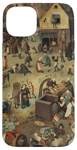 Kampf - Karneval und Fastenzeit von Pieter Bruegel the Elder (1559) Hülle für iPhone 15 Plus von RelaxArtWorld
