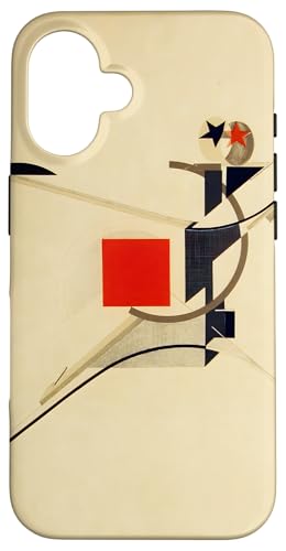 New Man von El Lissitzky (1923) Hülle für iPhone 16 von RelaxArtWorld