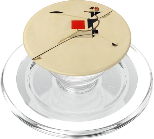 New Man von El Lissitzky (1923) PopSockets PopGrip für MagSafe von RelaxArtWorld