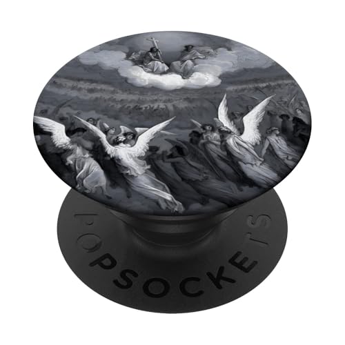 Paradise Lost von Gustave Dore PopSockets Klebender PopGrip von RelaxArtWorld