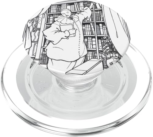 Pierrot von Aubrey Beardsley (1896) PopSockets PopGrip für MagSafe von RelaxArtWorld