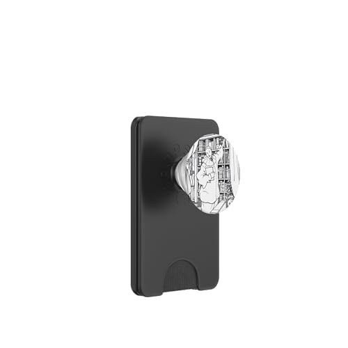 Pierrot von Aubrey Beardsley (1896) PopSockets PopWallet für MagSafe von RelaxArtWorld
