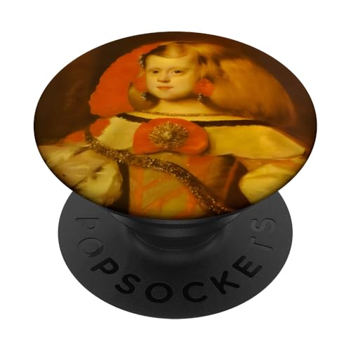 Porträt der Infantin von Diego Velazquez PopSockets Klebender PopGrip Porträt der Infantin von Diego Velazquez PopSockets Klebender PopGrip von RelaxArtWorld