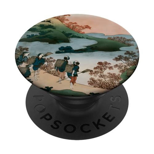 Sarumaru Daiyu von Katsushika Hokusai PopSockets mit austauschbarem PopGrip von RelaxArtWorld