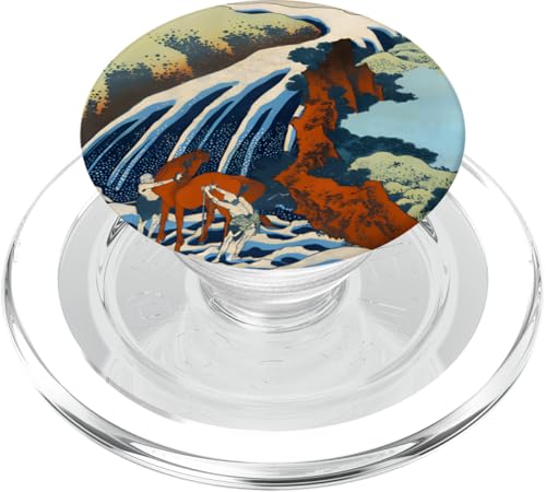 Wasserfall bei Yoshino in Washu von Katsushika Hokusai PopSockets PopGrip für MagSafe Wasserfall bei Yoshino in Washu von Katsushika Hokusai PopSockets PopGrip für MagSafe von RelaxArtWorld