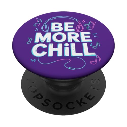 Seien Sie mehr kalte Kopfhörer Musikliebhaber Vibes PopSockets Klebender PopGrip Seien Sie mehr kalte Kopfhörer Musikliebhaber Vibes PopSockets Klebender PopGrip von Relaxed Aesthetic Apparel for Music and Chill Fans