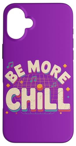 Seien Sie mehr kalte Vintage -Musikliebhaber -Vibes Hülle für iPhone 16 Plus Seien Sie mehr kalte Vintage -Musikliebhaber -Vibes Hülle für iPhone 16 Plus von Relaxed Aesthetic Apparel for Music and Chill Fans