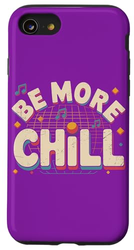 Seien Sie mehr kalte Vintage -Musikliebhaber -Vibes Hülle für iPhone SE (2020) / 7 / 8 von Relaxed Aesthetic Apparel for Music and Chill Fans