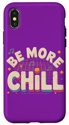Seien Sie mehr kalte Vintage -Musikliebhaber -Vibes Hülle für iPhone X/XS Seien Sie mehr kalte Vintage -Musikliebhaber -Vibes Hülle für iPhone X/XS von Relaxed Aesthetic Apparel for Music and Chill Fans