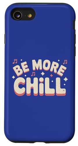 Seien Sie mehr kaltes Retro -Musikliebhaber -Vibes Hülle für iPhone SE (2020) / 7 / 8 von Relaxed Aesthetic Apparel for Music and Chill Fans