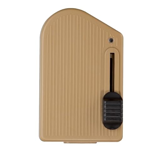 Relco RL1120/LED RT81 Bodenschiebeschalter mit Schieberegler LED (4-100W) Halo (40-250W) Schnurdimmer Bodenregler - beige/gold von Relco