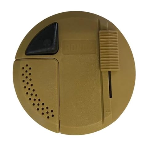 Relco RONDO LED Dimmer (Dimmer Schnur) 4-100 Watt stufenlos dimmen, dimmbare LED, Glühlampen - Ein-Aus, 220-230V, Dimmschalter/Schnur-Zwischendimmer - Geräuschlos (Gold/Beige) von Relco
