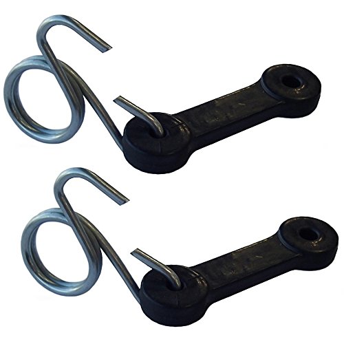 (2) Rasenmäher-Riegel mit Haken, passend für Husqvarna Bagger, ersetzt 160793 532130758 532130759 von Reliable Aftermarket Parts