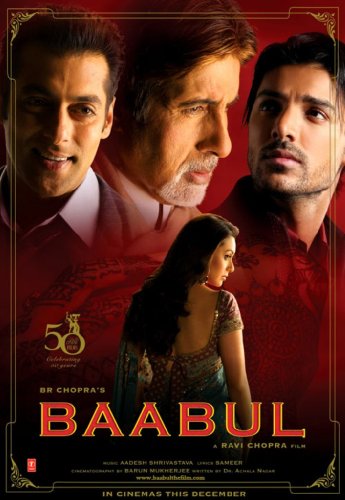 Baabul (2006) (Hindi Comedy Film / Bollywood Movie / Indian Cinema DVD) von Reliance Big Pictures