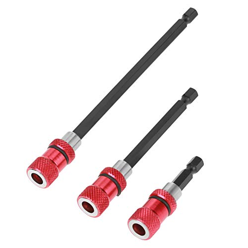 1/4 Hex Shank Bohrbohrbithalter | Schnellfreisetzung attraktiver Schraubendrehererweiterung | Chromlegierstahl für elektrische/pneumatische Werkzeuge | 3 Größen (2,36 Zoll / (60-100-150) von Reliant Jazzy