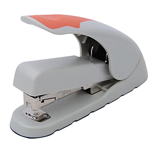 Heavy Duty Stapler for 20-40 Sheets | 58N Force with Metal Fittings | Reversible Needle Groove | One - Button Quick Load System (Orange) von Reliant Jazzy