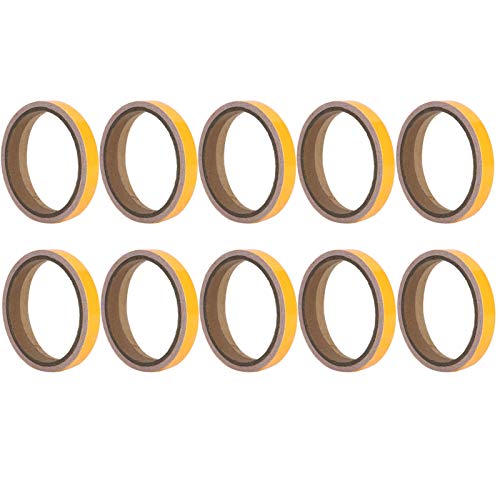 Reliant Jazzy 10pcs Luminous Tape | Kleberleuchtungsaufkleber für Nachtsichtbarkeit/Bühnenmarkierung/Wohnkultur | Schutz und erweiterter Glühen | 12 Stunden ununterbrochen Glanz (1cmx3m) von Reliant Jazzy