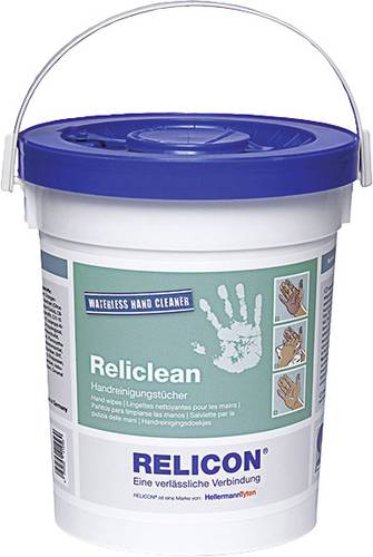 Relicon by HellermannTyton Reliclean WH 70 435-01601 Handreinigungstücher 70St. von Relicon by HellermannTyton