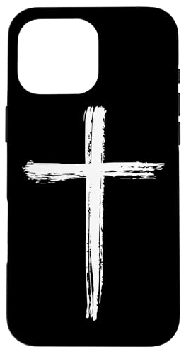 Hülle für iPhone 16 Pro Max Kreuz des christlichen Glaubens von Religious Cross Designs