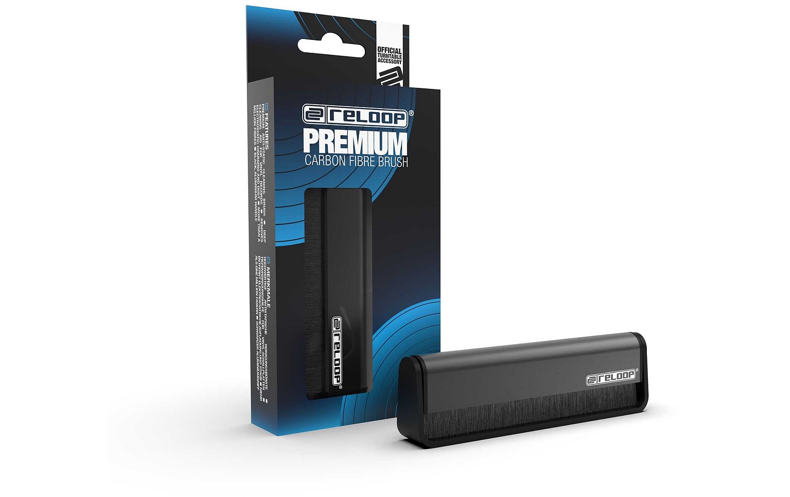 Reloop Premium Carbon Fibre Brush Reloop Premium Carbon Fibre Brush von Reloop