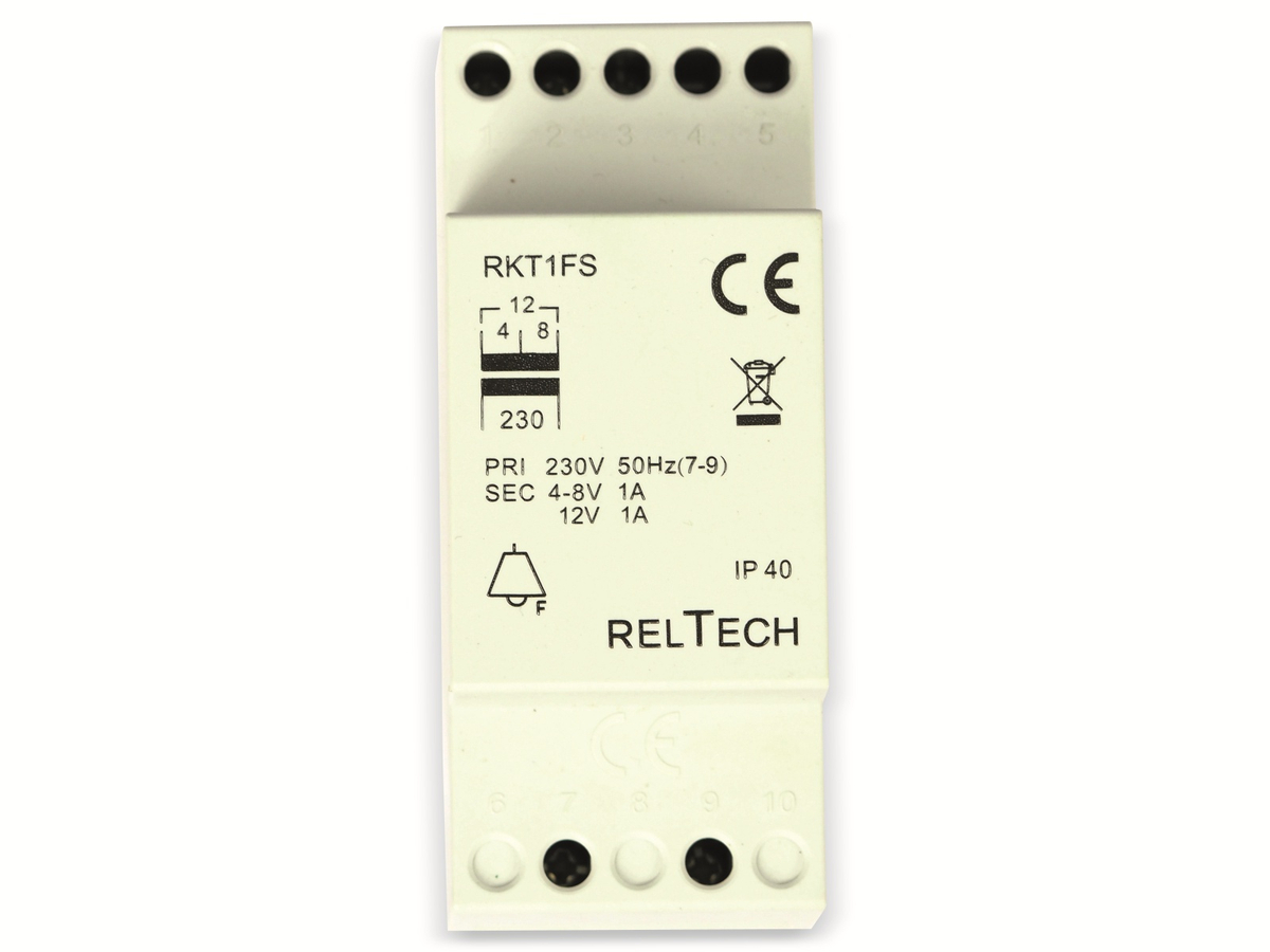 RELTECH Klingeltransformator RKT1FS von Reltech