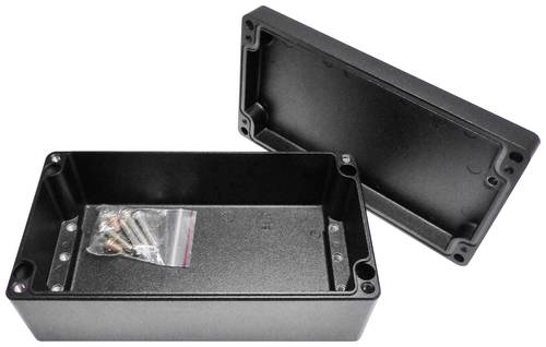 Reltech EfaBox 128-000-660 Universal-Gehäuse Aluminium pulverbeschichtet Schwarz 1St. von Reltech