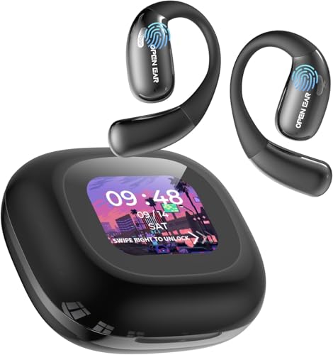 Relxhome AI Übersetzer Kopfhörer mit LCD-Touchscreen, Übersetzungskopfhörer mit 150 Sprachen, Echtzeit-Akzentübersetzung, 60Hrs Laufzeit, Bluetooth 5.4, HiFi-Sound, Translator Earbuds für Reisen Relxhome AI Übersetzer Kopfhörer mit LCD-Touchscreen, Übersetzungskopfhörer mit 150 Sprachen, Echtzeit-Akzentübersetzung, 60Hrs Laufzeit, Bluetooth 5.4, HiFi-Sound, Translator Earbuds für Reisen von Relxhome