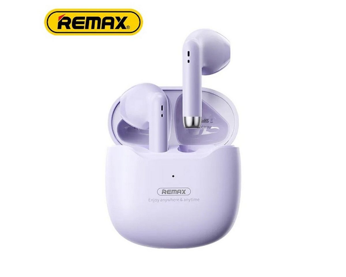 Remax TWS-19 5.3 Kopfhörer mit Ladecase für Smartphone (Schwarz) Bluetooth-Kopfhörer (Bluetooth, Touch Control, Wireless, TWS, Bluetooth, Stereo, 5h Musik, For Video Game und Sport) von Remax