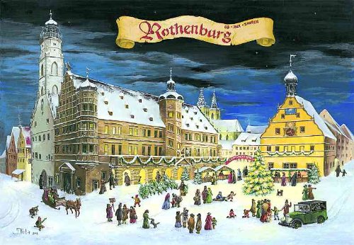 Adventskalender ""Weihnachten in Rothenburg ob der Tauber"" von Remember