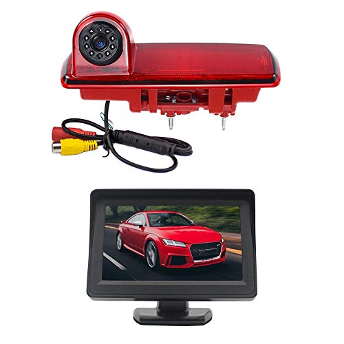 Remingtape 170-Grad-RüCkfahrkamera-RüCkfahrkamera-Bremslicht und 4,3-Monitor für Trafic/Vaxhall Vivara Custom 2014 Remingtape 170-Grad-RüCkfahrkamera-RüCkfahrkamera-Bremslicht und 4,3-Monitor für Trafic/Vaxhall Vivara Custom 2014 von Remingtape